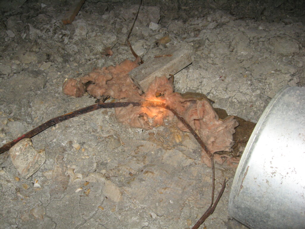 Asbestos Debris