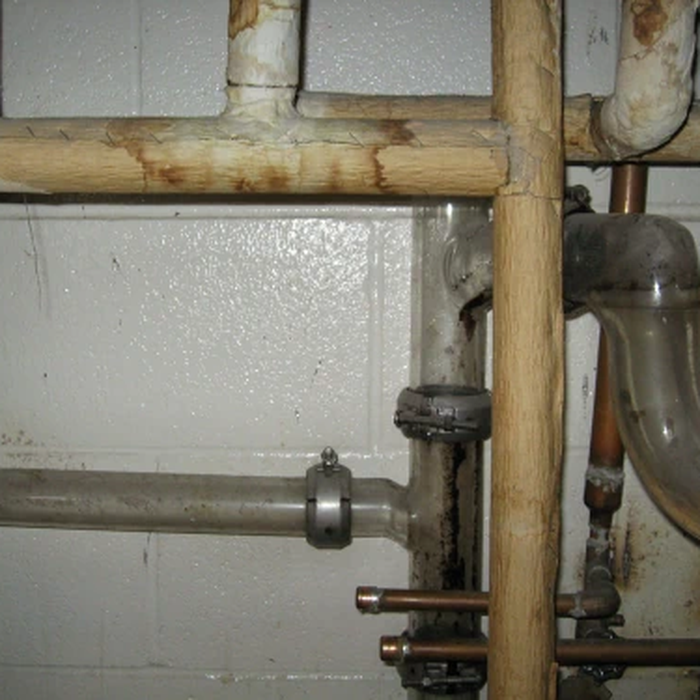 pipes with asbestos